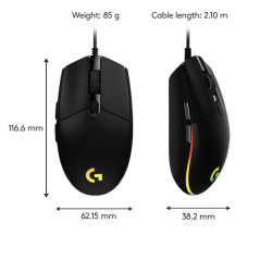 Logitech G203 Gaming Mouse LIGHTSYNC