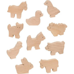Animaux de la ferme - Jouet à l'ancienne - Disponible sur Soul Rebel E-Shop