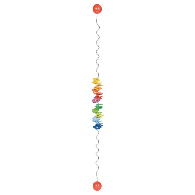 pièce 1 Spirale de couleurs - jouet à l'ancienne