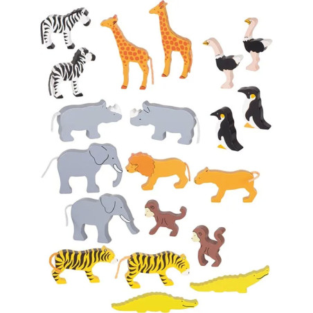 Animaux sauvages - Jouet à l'ancienne - Disponible sur Soul Rebel E-Shop