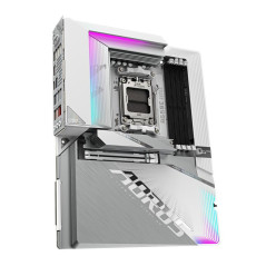 Cartes mères - GIGABYTE - B650E AORUS STEALTH ICE Carte mère - AMD Ryzen série 9000, VRM 12+2+2 phases, jusqu'à 8000 MHz DDR5 (O