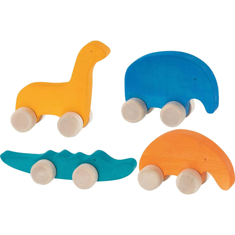 Set de 8 Animaux à saisir, les bons amis - jouet à l'ancienne