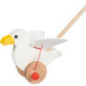 pièce 1 Animal à pousser Mouette Jonas - jouet à l'ancienne