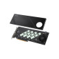 Cartes et adaptateurs d'interfaces - ASUS - Hyper M.2 x16 Gen5 Card