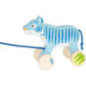 pièce 1 Animal à tirer Tigre - jouet à l'ancienne