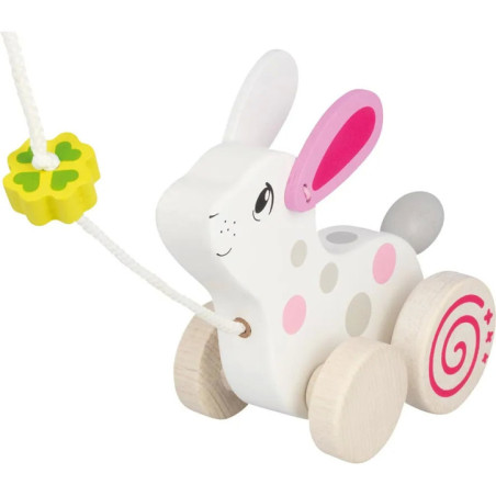 Animal à tirer lapin - Jouet à l'ancienne - Disponible sur Soul Rebel E-Shop