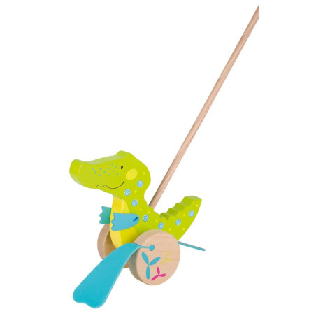 Animal à pousser crocodile - Jouet à l'ancienne - Disponible sur Soul Rebel E-Shop