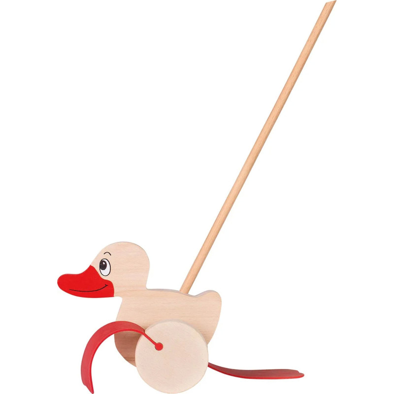 pièce 1 Animal à pousser canard - jouet à l'ancienne