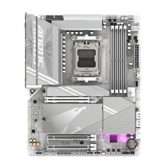 Cartes mères - GIGABYTE - X870 AORUS ELITE WIFI7 ICE Carte Mère - Prend en charge les processeurs AMD Ryzen 9000, 16+2+2 phases 