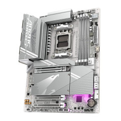 Cartes mères - GIGABYTE - X870 AORUS ELITE WIFI7 ICE Carte Mère - Prend en charge les processeurs AMD Ryzen 9000, 16+2+2 phases 