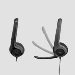 Écouteurs/casques - Logitech - H390 USB Computer Headset Son numérique amélioré et commandes intégrées | Soul Rebel E-Shop