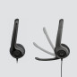 Écouteurs/casques - Logitech - H390 USB Computer Headset Son numérique amélioré et commandes intégrées