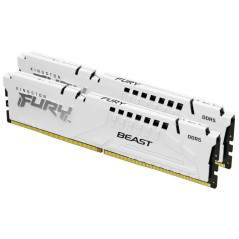 Modules de mémoire - Kingston Technology - 32GB 6000MT/s DDR5 CL36 DIMM (Kits de 2) FURY Beast White EXPO | Soul Rebel E-Shop