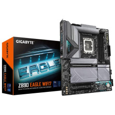 Cartes mères - GIGABYTE - Carte mère Z890 EAGLE WIFI7 - Prend en charge les processeurs Intel Core Ultra (Série 2), VRM à 14+1+2