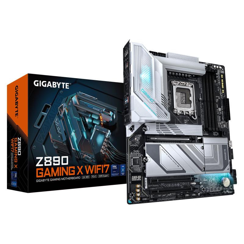 Cartes mères - GIGABYTE - Carte mère Z890 GAMING X WIFI7 - Prend en charge les processeurs Intel Core Ultra (Série 2), VRM à 16+