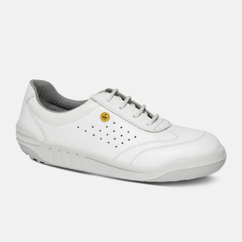 Low safety shoes - Jagara - Unisex - EN ISO 20345 - S1P SRC - White