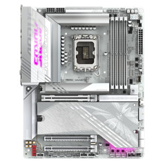 Cartes mères - GIGABYTE - Carte mère Z890 AORUS ELITE X ICE - Prend en charge les processeurs Intel Core Ultra (Série 2), VRM à 