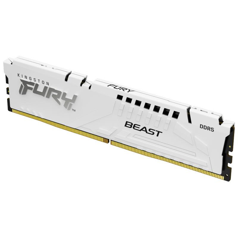 Modules de mémoire - Kingston Technology - 16GB 6000MT/s DDR5 CL36 DIMM FURY Beast White EXPO