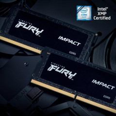 Modules de mémoire - Kingston Technology - DDR5 SODIMM FURY Impact CL38 8 Go 4 800 MT/s | Soul Rebel E-Shop