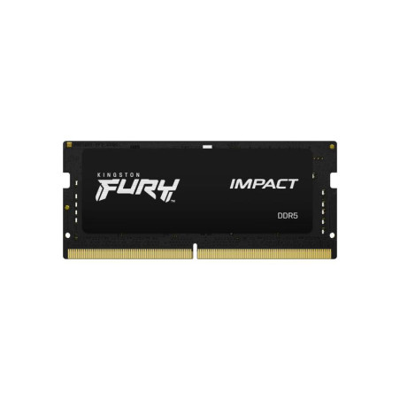 Modules de mémoire - Kingston Technology - 16GB 6400MT/s DDR5 CL38 SODIMM FURY Impact XMP | Soul Rebel E-Shop