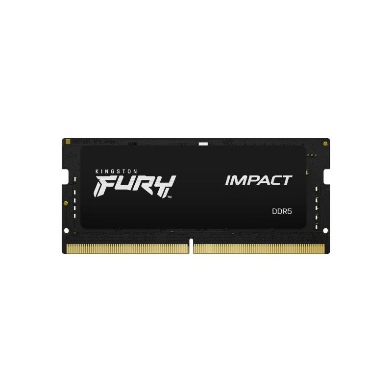 Modules de mémoire - Kingston Technology - DDR5 SODIMM FURY Impact PnP CL40 32 Go 5 600 MT/s