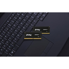 Modules de mémoire - Kingston Technology - 16GB 6400MT/s DDR5 CL38 SODIMM FURY Impact XMP | Soul Rebel E-Shop