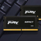 Modules de mémoire - Kingston Technology - DDR5 SODIMM FURY Impact PnP CL40 64 Go 5 600 MT/s (Kit de 2)