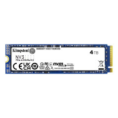 Disques SSD - Kingston Technology - 4000G NV3 M.2 2280 NVMe SSD | Soul Rebel E-Shop