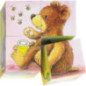 pièce 1 Puzzle de cubes, bébés animaux - jouet à l'ancienne