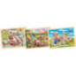Display de 9 Assortiment de puzzles, 96 éléments - jouet à l'ancienne