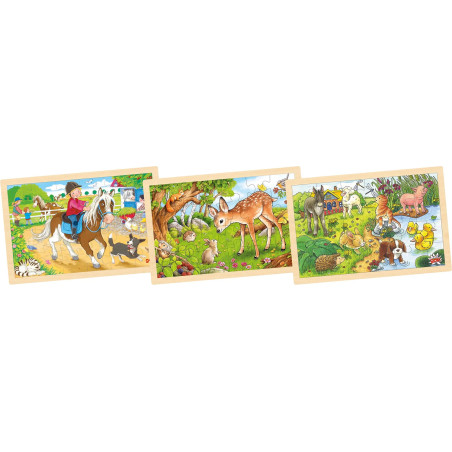 Assortiment de puzzles