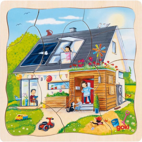 Puzzle à couches