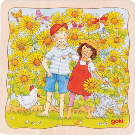 Puzzle à couches