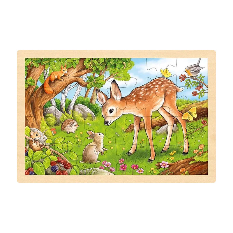 pièce 1 Puzzle, faon - jouet à l'ancienne