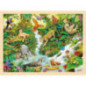 pièce 1 Puzzle, animaux d'Amérique du Sud - jouet à l'ancienne