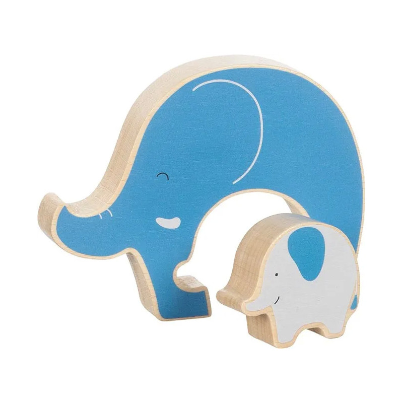 pièce 1 Puzzle à empiler, éléphant - jouet à l'ancienne
