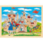 pièce 1 Puzzle, château fort - jouet à l'ancienne