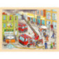 pièce 1 Puzzle, intervention des pompiers - jouet à l'ancienne