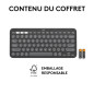 Claviers - Logitech - Pebble Keys 2 K380s