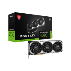 Cartes graphiques - MSI - GeForce RTX 4070 VENTUS 3X E1 12G OC | Soul Rebel E-Shop