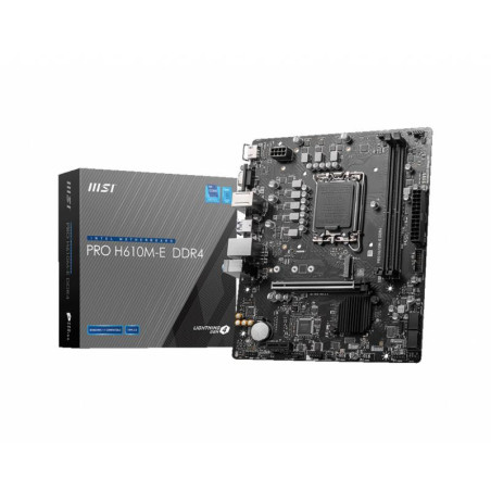 Cartes mères - MSI - PRO H610M-E DDR4 | Soul Rebel E-Shop