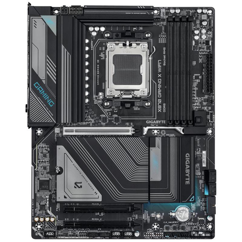 Cartes mères - GIGABYTE - X870 GAMING X WIFI7 Carte Mère - Prend en charge les processeurs AMD Ryzen 9000, 16+2+2 phases VRM, ju