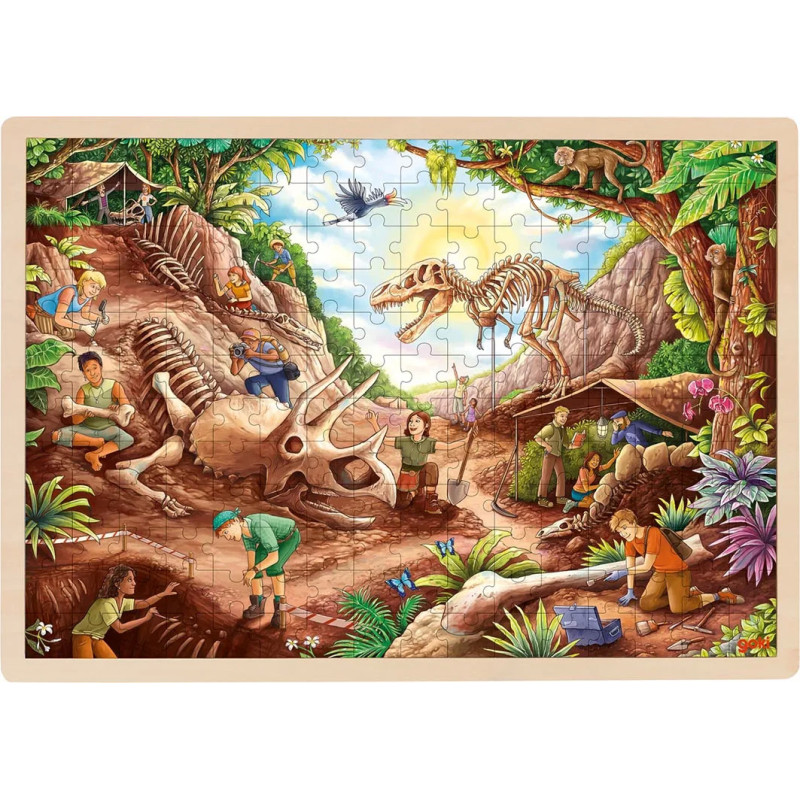 pièce 1 Puzzle, fouille dinosaures - jouet à l'ancienne