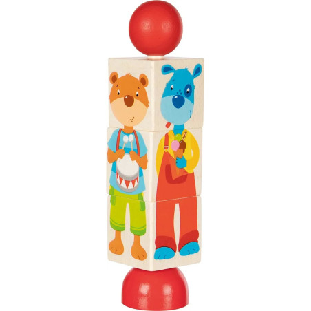 Puzzle rotatif animaux - Jouet à l'ancienne - Disponible sur Soul Rebel E-Shop