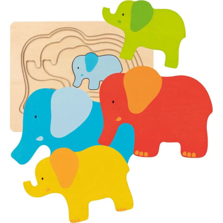 Puzzle à couches