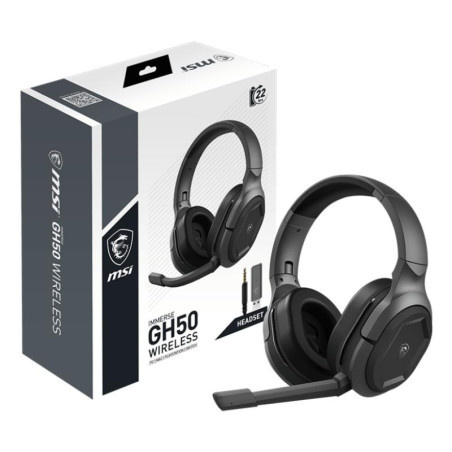 Casques - MSI - Immerse GH50 Wireless | Soul Rebel E-Shop