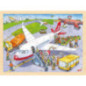 pièce 1 Puzzle, À l'aéroport - jouet à l'ancienne