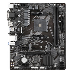 Cartes mères - GIGABYTE - Carte mère A520M S2H - Prend en charge les processeurs AMD Ryzen série 5000 AM4, VRM numérique pur 4+3