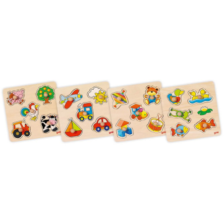 Assortiment de puzzles à encastrements - Jouet à l'ancienne - Disponible sur Soul Rebel E-Shop