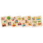 Display de 8 Assortiment de puzzles à encastrements - jouet à l'ancienne
